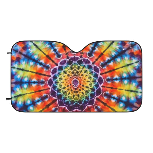 AA Tie Dye Car Sun Shades