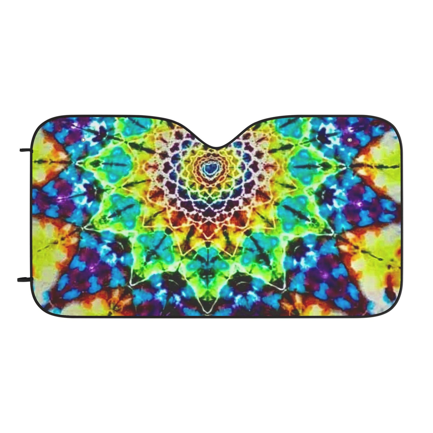 AA Tie Dye Car Sun Shades