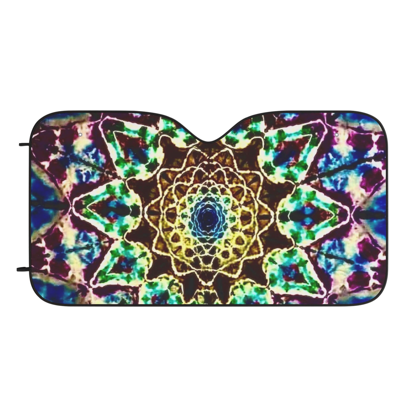 Tie Dye Car Sun Shades