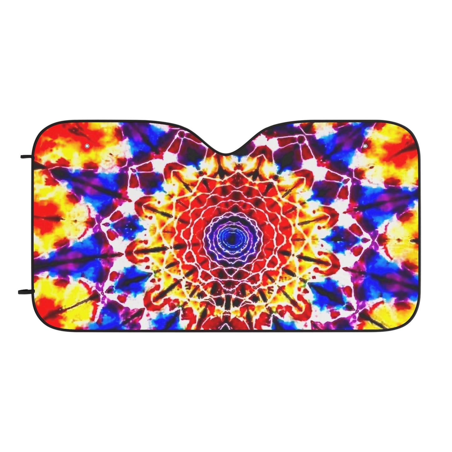 AA Tie Dye Car Sun Shades