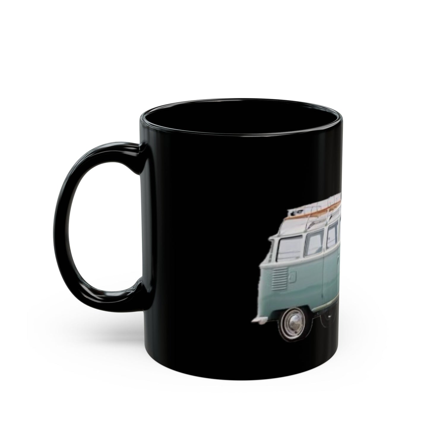 21 window Black Mug (11oz, 15oz)