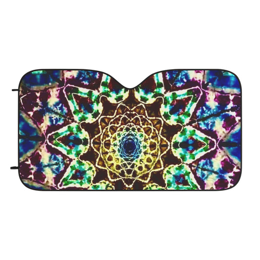 AA Tie Dye Car Sun Shades